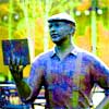 Ken Kesey Statue in Eugene, OR